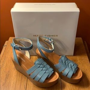 Marc Fisher wedge sandal size 7